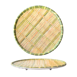 Piring Saji Bulat (Anti Slip - Kaki Penyangga)